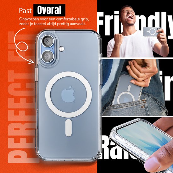 Iphone 14 Pro Max Hoesje Transparant